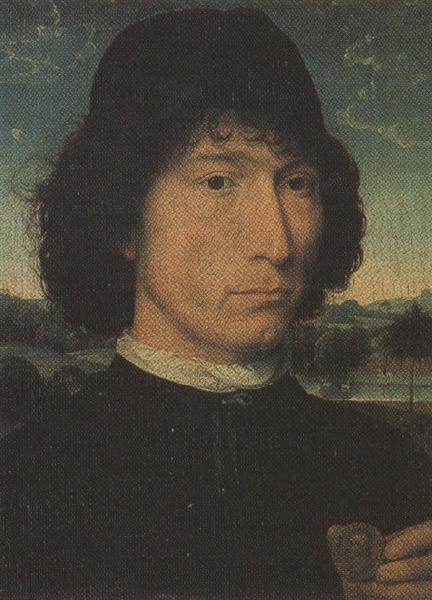Sandro Botticelli Hans Memling,Man with a Medal (mk36)